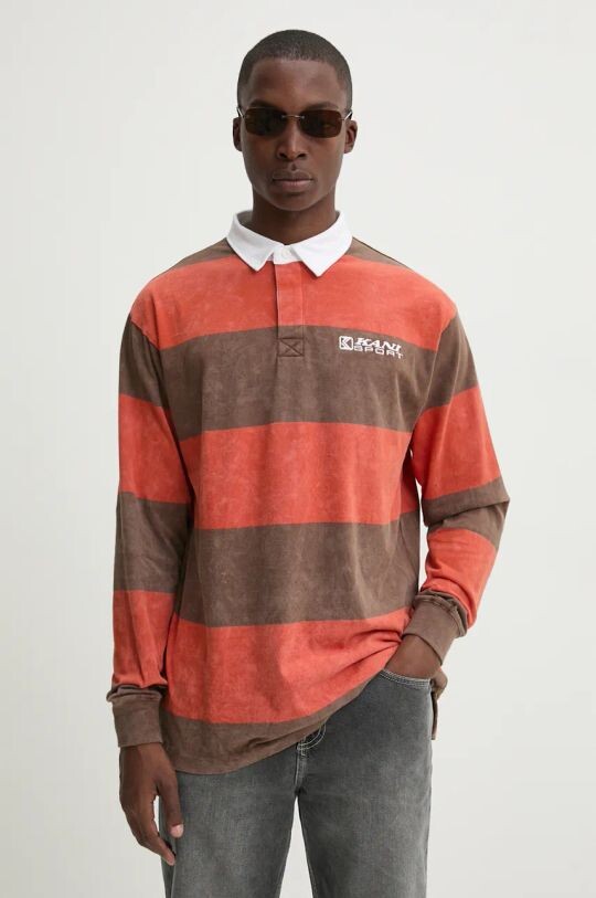 Хлопковая рубашка с длинным рукавом Karl Kani, оранжевый
Хлопковая рубашка с длинным рукавом Karl Kani, оранжевый