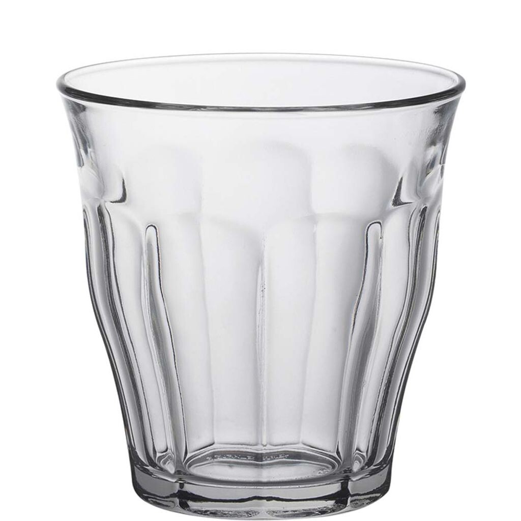Duralex Picardie Tumbler, стакан для питья, 200 мл, закаленное стекло, прозрачное, 6 шт. в упаковке, прозрачный
Duralex Picardie Tumbler, стакан для питья, 200 мл, закаленное стекло, прозрачное, 6 шт. в упаковке, прозрачный