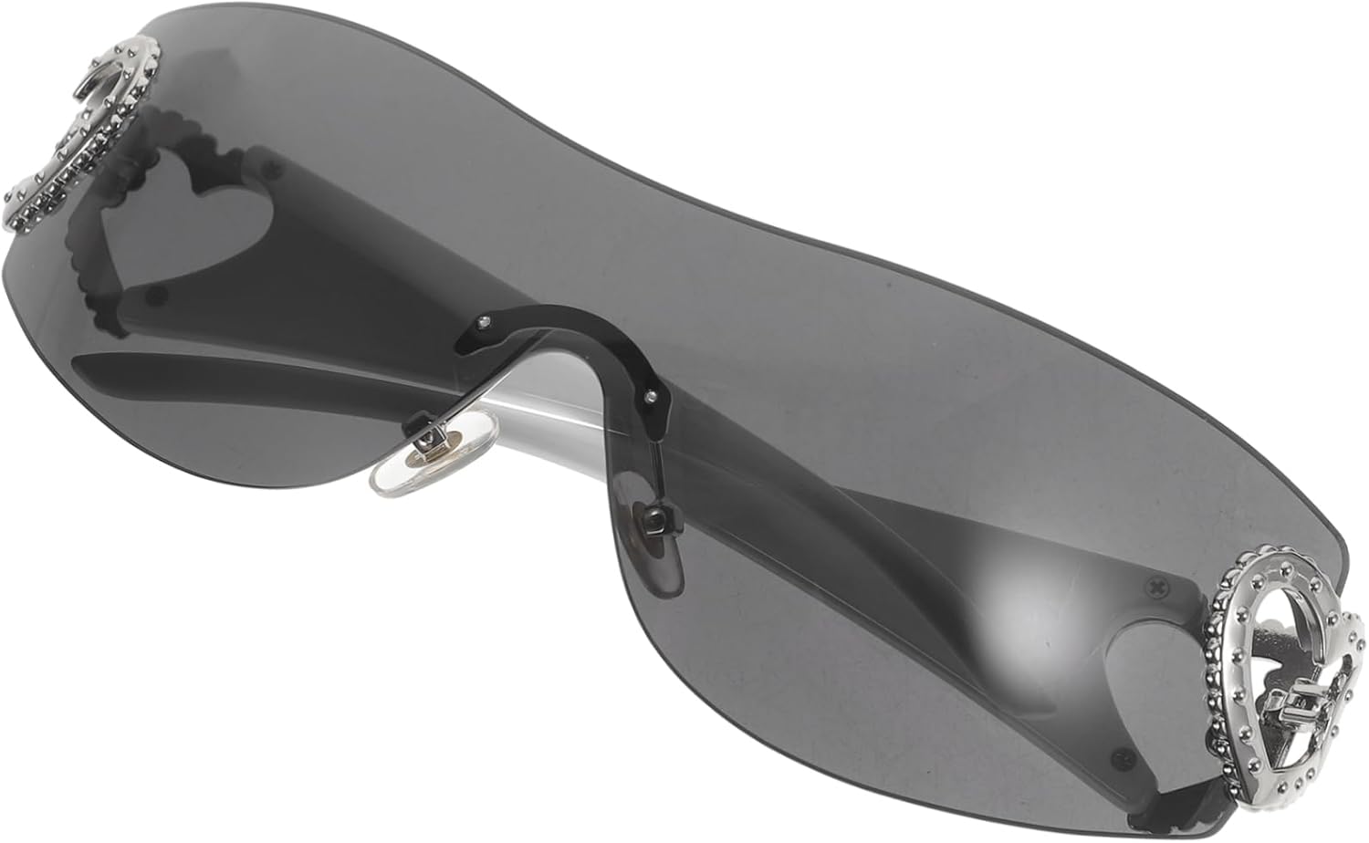 Полые безрамочные солнцезащитные очки для вечеринок. Стильный дизайн без оправы для прогулок. Легкие очки с защитой от УФ-излучения. Забавные аксессуары для создания модных образов GLSTOY, Grey
Полые безрамочные солнцезащитные очки для вечеринок. Стильный дизайн без оправы для прогулок. Легкие очки с защитой от УФ-излучения. Забавные аксессуары для создания модных образов GLSTOY, Grey