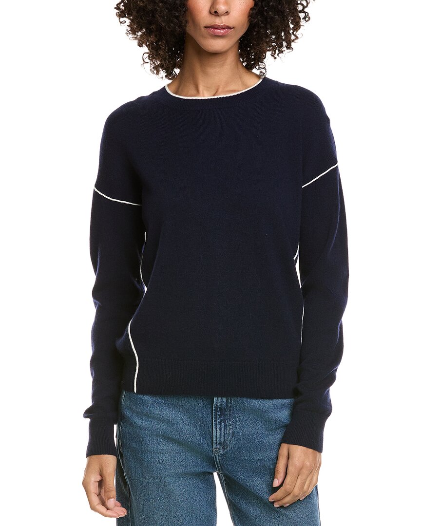Кашемировый свитер InCashmere Jersey с отделкой Incashmere, синий
Кашемировый свитер InCashmere Jersey с отделкой Incashmere, синий