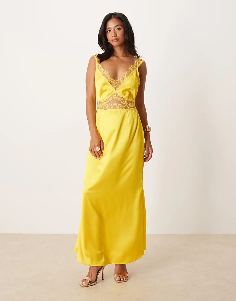 Платье-комбинация мидакси Never Fully Dressed Petite Mimi желтого цвета
Платье-комбинация мидакси Never Fully Dressed Petite Mimi желтого цвета