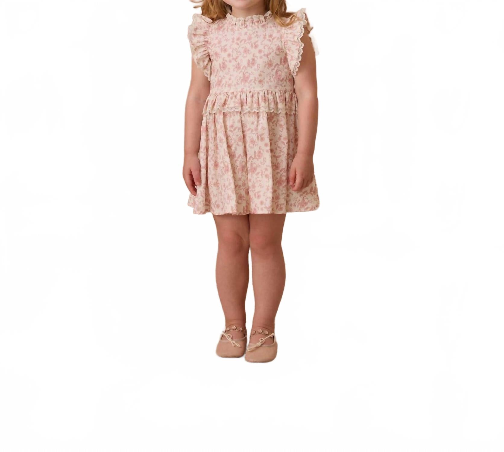 Мини-платье Alice из розовой ткани Noralee, Pink Toile
Мини-платье Alice из розовой ткани Noralee, Pink Toile