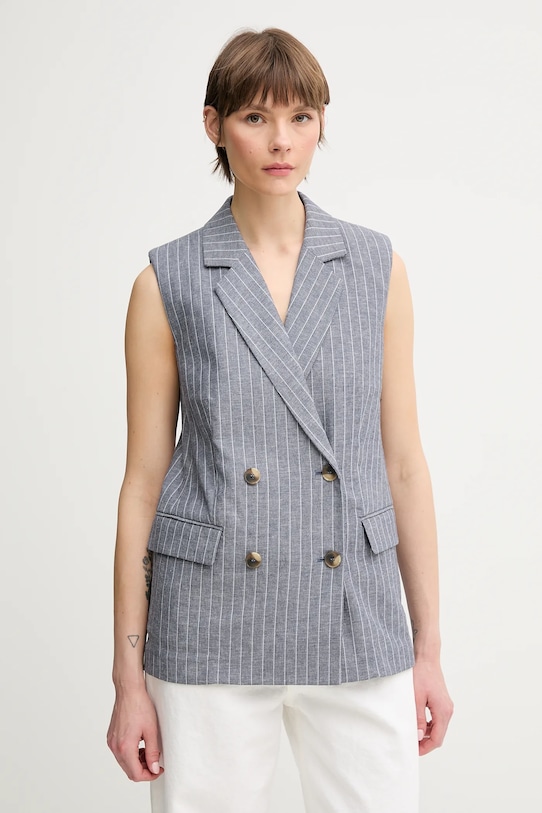 Жилет с добавлением льна United Colors Of Benetton, синий
Жилет с добавлением льна United Colors Of Benetton, синий