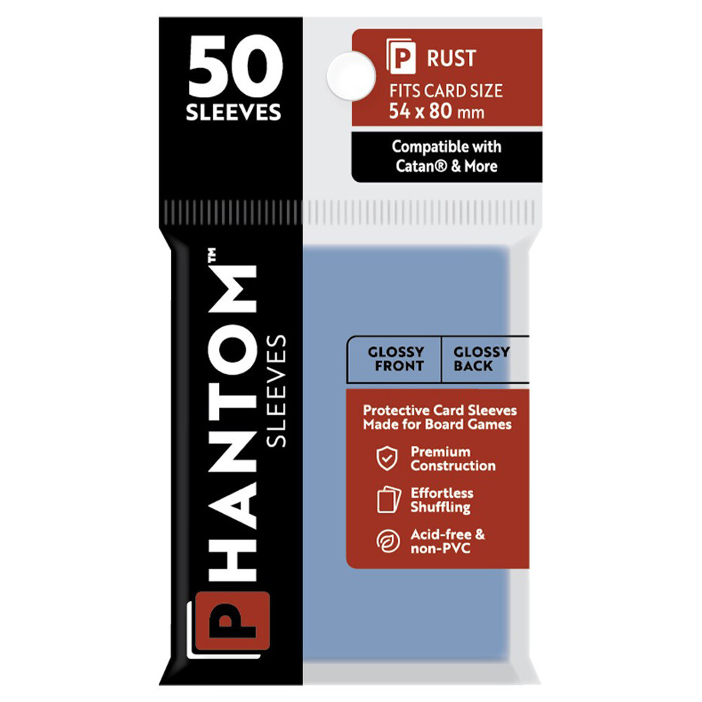 Аксессуары Capstone Games Phantom Sleeves: Rust Size 54 x 80mm - Glossy/Glossy (50)
Аксессуары Capstone Games Phantom Sleeves: Rust Size 54 x 80mm - Glossy/Glossy (50)