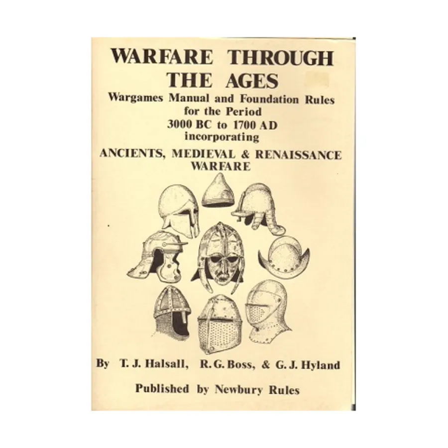 Война сквозь века — Руководство по военным играм и фундаментальные правила, Historical Miniature Rules (Newbury Rules)
Война сквозь века — Руководство по военным играм и фундаментальные правила, Historical Miniature Rules (Newbury Rules)