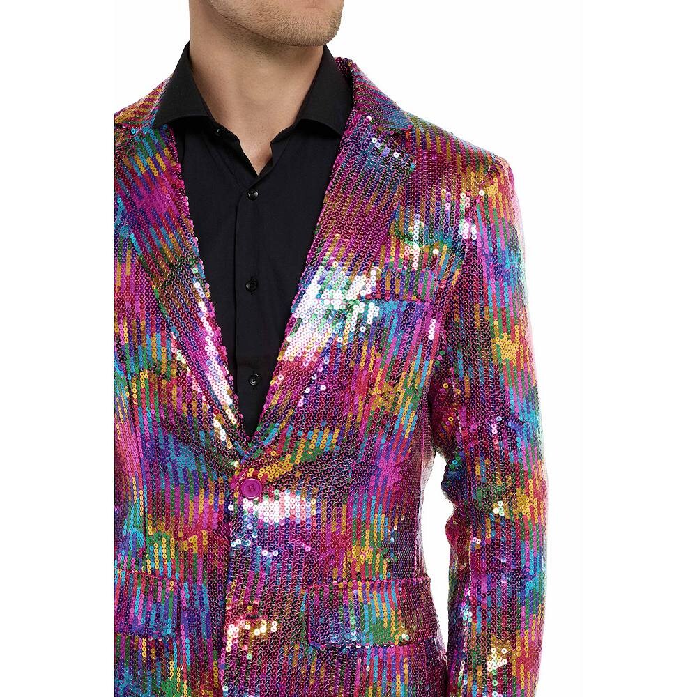 Мужской пиджак Suitmeister для рождественской, новогодней вечеринки, цвет Sequins Purple
Мужской пиджак Suitmeister для рождественской, новогодней вечеринки, цвет Sequins Purple