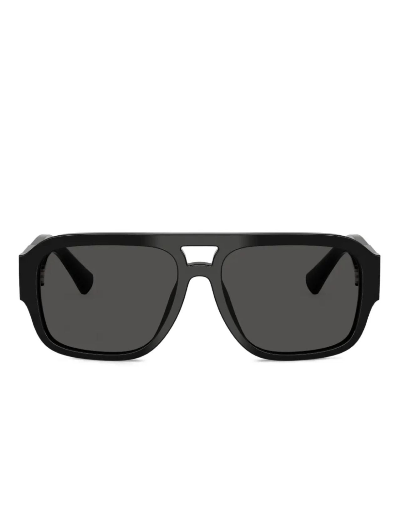 Солнцезащитные очки в квадратной оправе Dolce & Gabbana Eyewear, черный 
Солнцезащитные очки в квадратной оправе Dolce & Gabbana Eyewear, черный