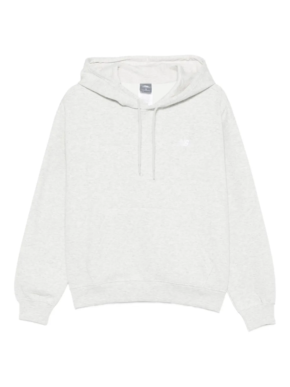 Худи с вышитым логотипом NEW BALANCE, серый 
Худи с вышитым логотипом NEW BALANCE, серый