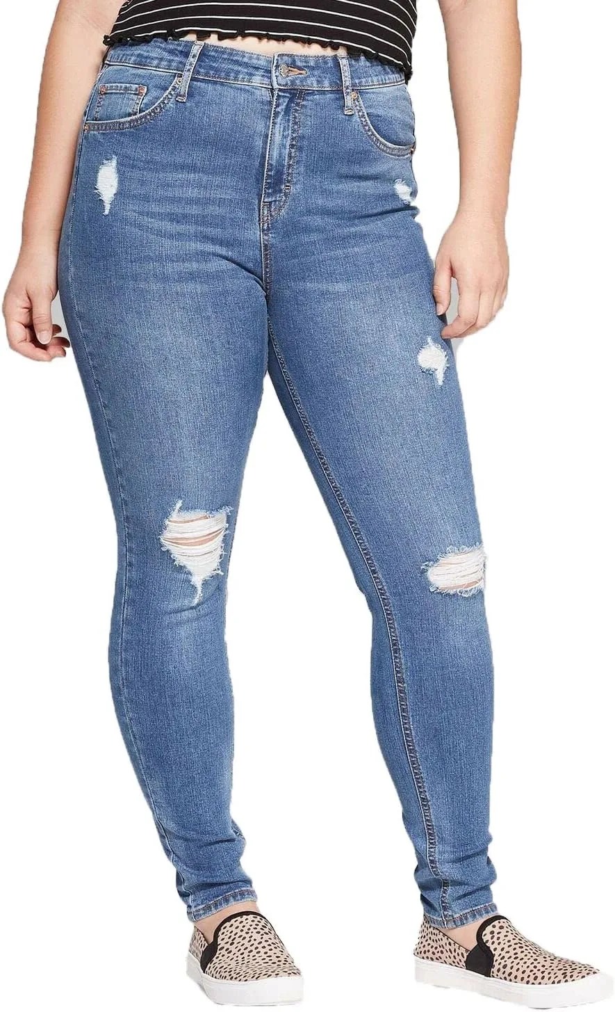 Wild Fable женские джинсы Super-High Rise Distressed Skinny
Wild Fable женские джинсы Super-High Rise Distressed Skinny