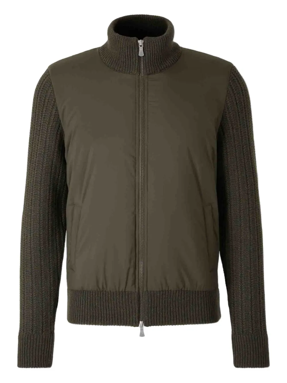 Свитер из смесового кашемира в рубчик Gran Sasso, зеленый
Свитер из смесового кашемира в рубчик Gran Sasso, зеленый