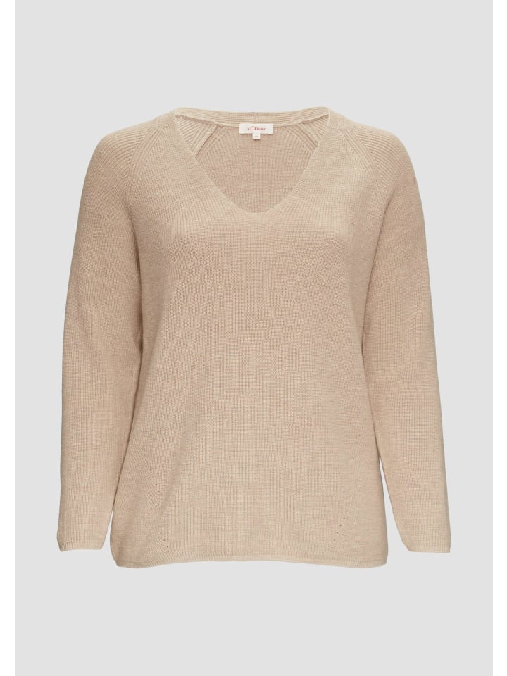 Вязаный свитер в цвете 81W8_бежевый s.Oliver
Вязаный свитер в цвете 81W8_бежевый s.Oliver