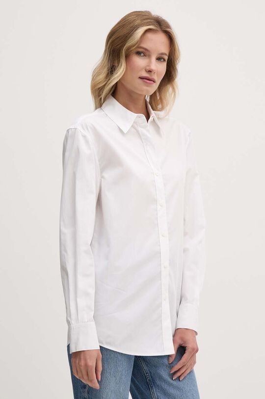 Хлопковая рубашка Calvin Klein, белый
Хлопковая рубашка Calvin Klein, белый