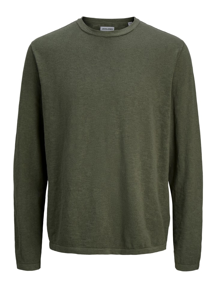 Jack & Jones Летний свитер пыльно-оливкового цвета
Jack & Jones Летний свитер пыльно-оливкового цвета