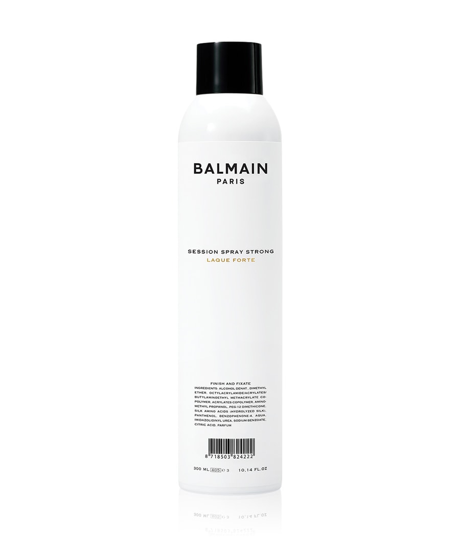 Лак для волос Balmain Hair Couture Session Spray Strong, 300 ml
Лак для волос Balmain Hair Couture Session Spray Strong, 300 ml