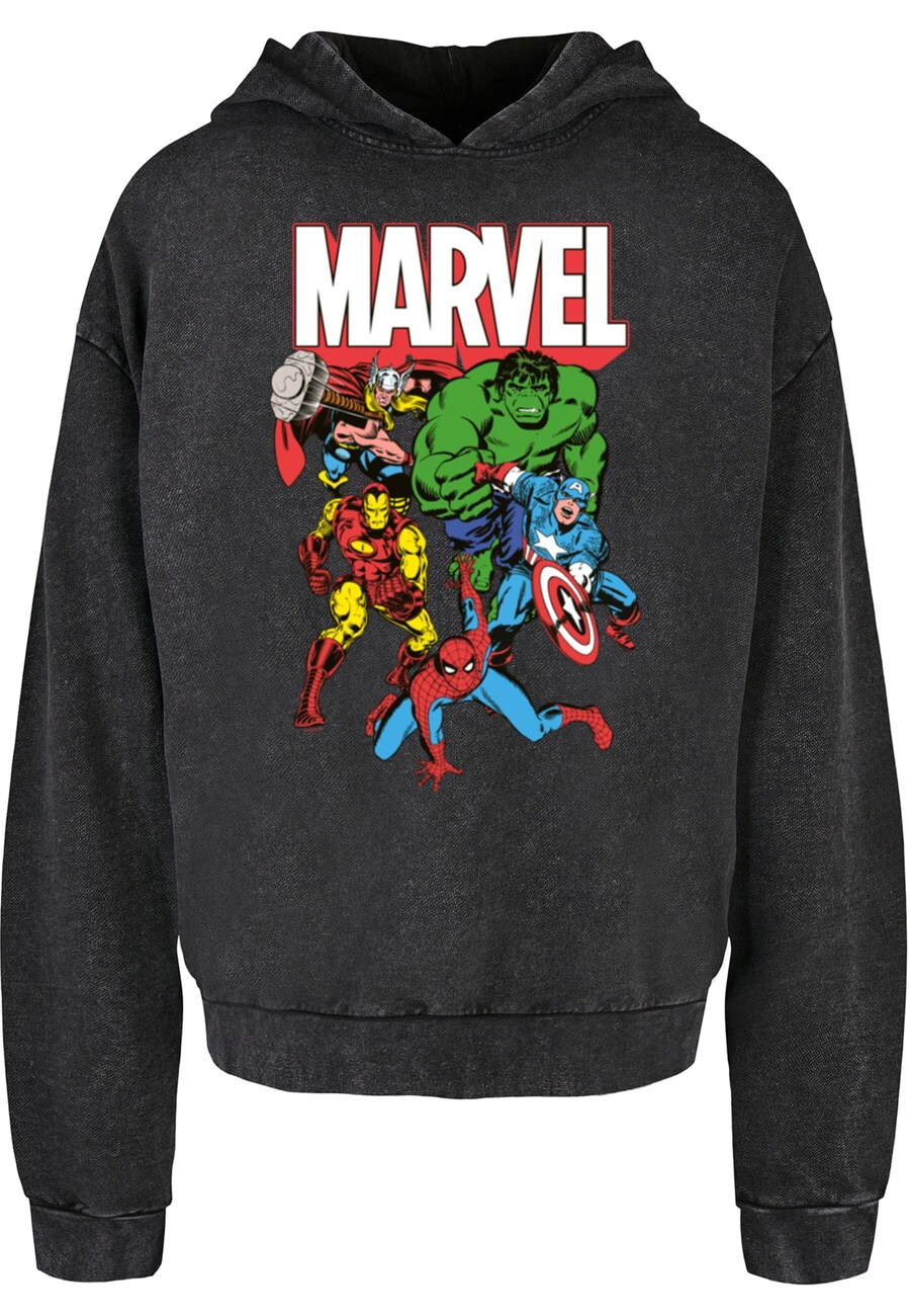 Толстовка с капюшоном ABSOLUTE CULT Sweatshirt Avengers - Marvel Comics Group, пятнистый черный
Толстовка с капюшоном ABSOLUTE CULT Sweatshirt Avengers - Marvel Comics Group, пятнистый черный
