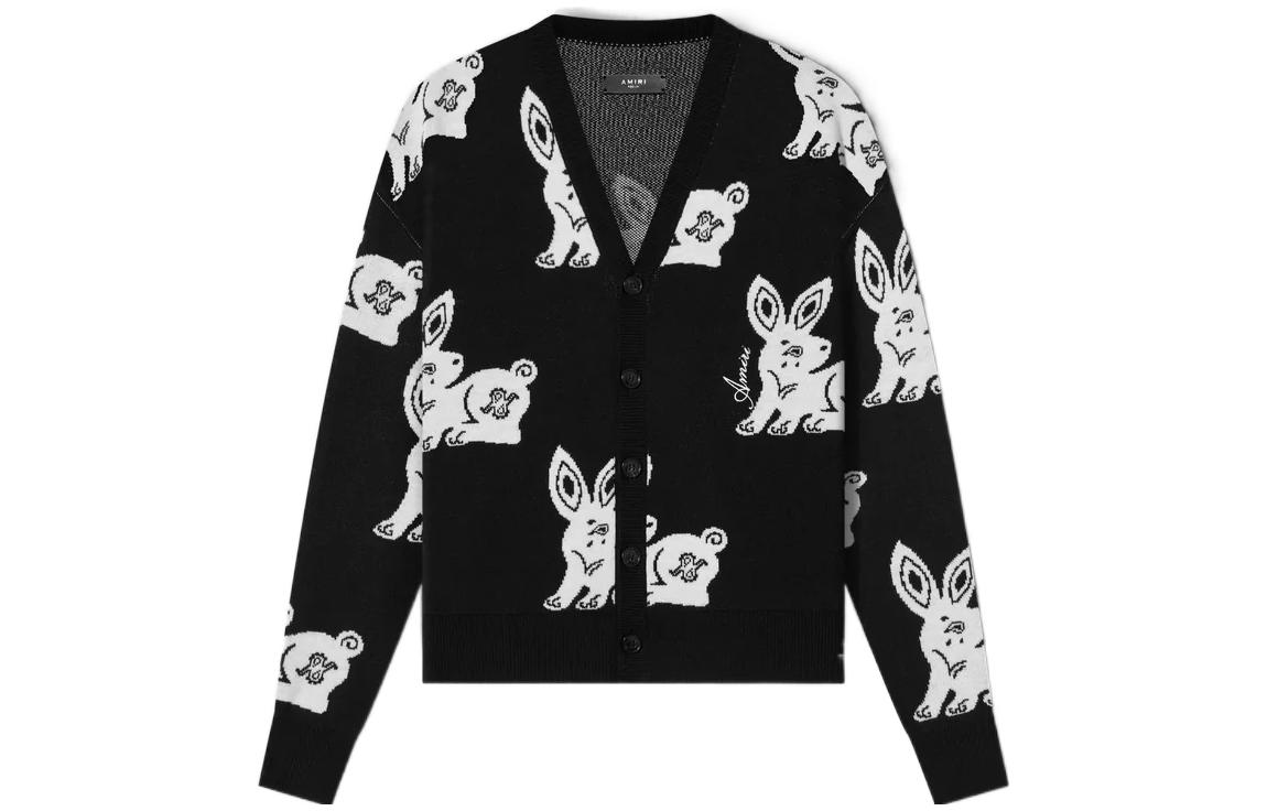 Кардиган Rabbit Repeat AMIRI, черный
Кардиган Rabbit Repeat AMIRI, черный