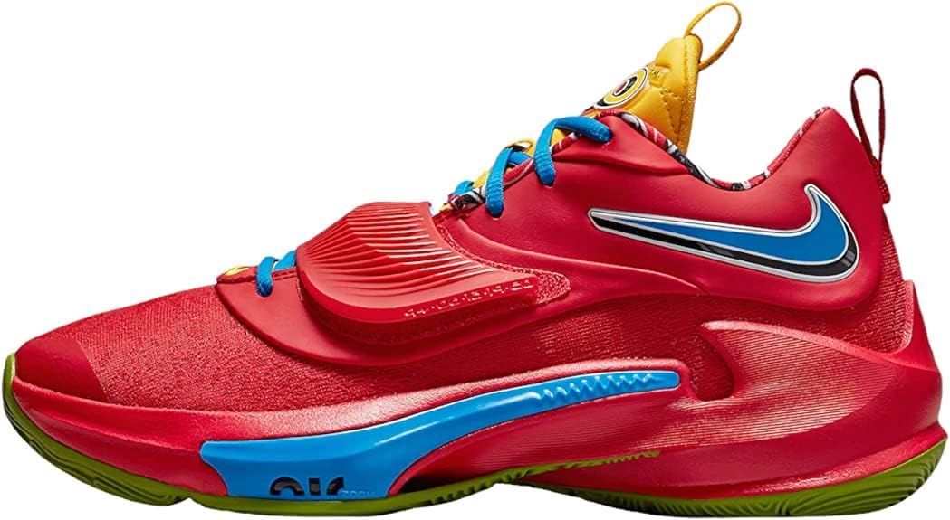 Баскетбольные кроссовки Nike Zoom Freak 3 для мужчин, Action Red/White/Green Bean/Black
Баскетбольные кроссовки Nike Zoom Freak 3 для мужчин, Action Red/White/Green Bean/Black