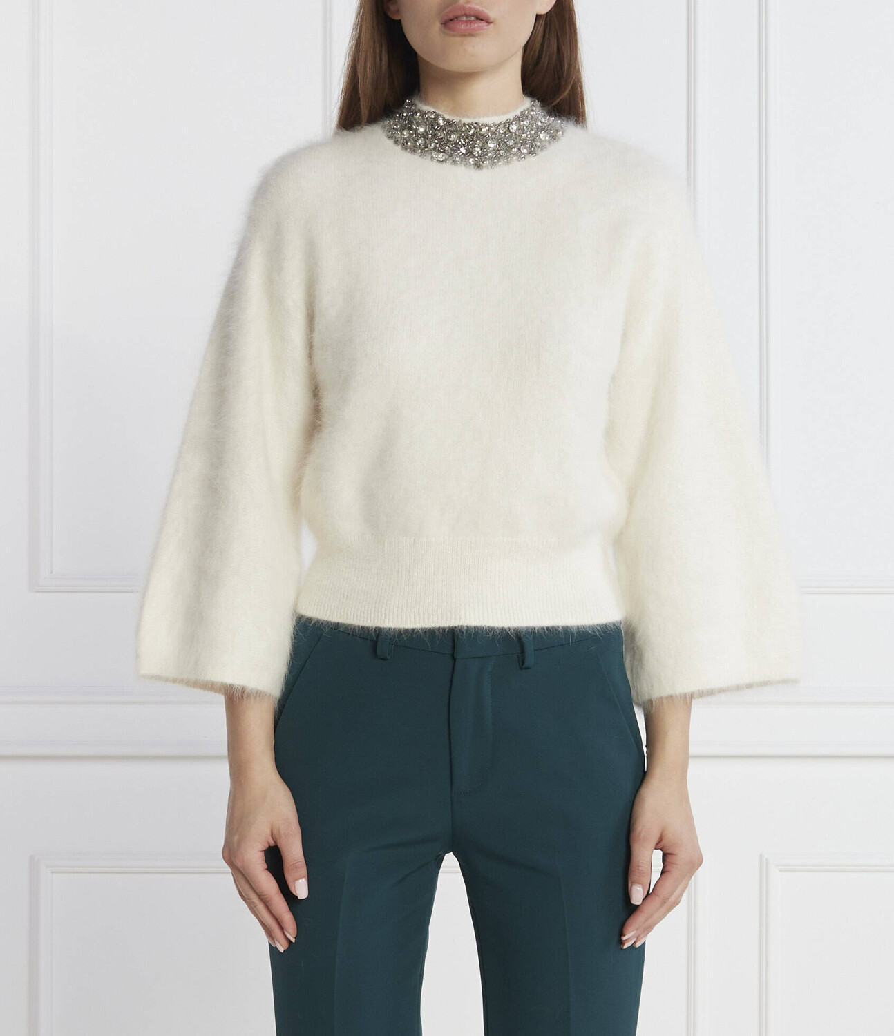 Свитер из шерсти Liu Jo Regular Fit, белый
Свитер из шерсти Liu Jo Regular Fit, белый