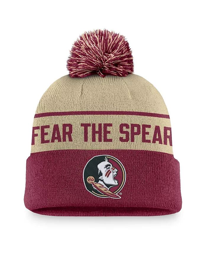 Мужская шапка-манжета с помпоном, золотисто-гранатовая, Florida State Seminoles Local Peak Nike
Мужская шапка-манжета с помпоном, золотисто-гранатовая, Florida State Seminoles Local Peak Nike
