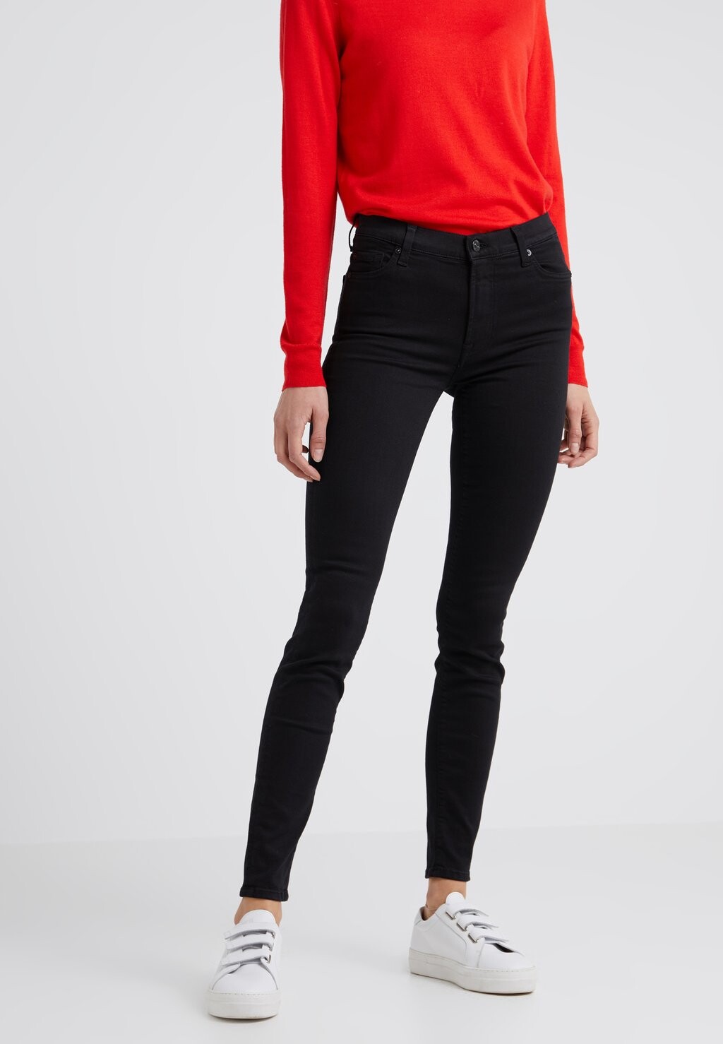 Джинсы Skinny Fit 7 for all mankind, иллюзия, прополосканный черный цвет
Джинсы Skinny Fit 7 for all mankind, иллюзия, прополосканный черный цвет