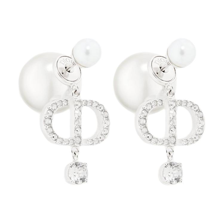 DIOR Кристаллические серьги унисекс silver
DIOR Кристаллические серьги унисекс silver