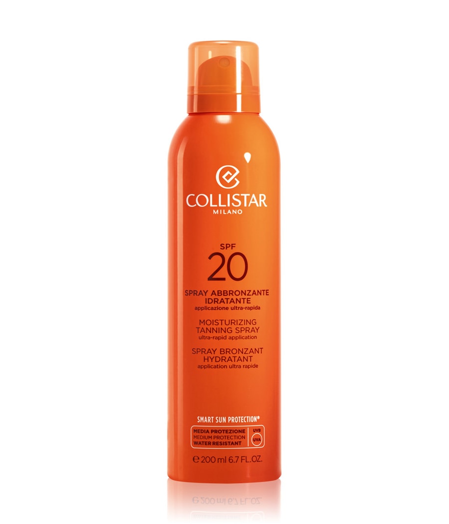 Солнцезащитный спрей Collistar Moisturizing Tanning Ultra-Rapid Application Spf 20, 200 ml
Солнцезащитный спрей Collistar Moisturizing Tanning Ultra-Rapid Application Spf 20, 200 ml