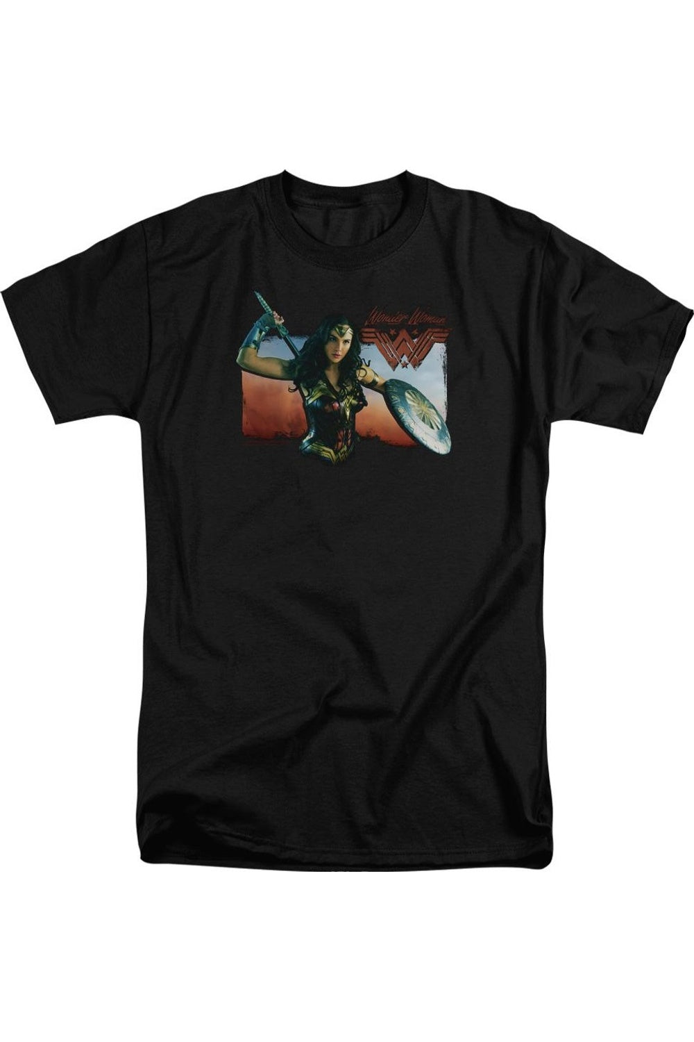 Футболка с коротким рукавом для взрослых с изображением Чудо-женщины из фильма «Воин» Wonder Woman Movie, черный
Футболка с коротким рукавом для взрослых с изображением Чудо-женщины из фильма «Воин» Wonder Woman Movie, черный