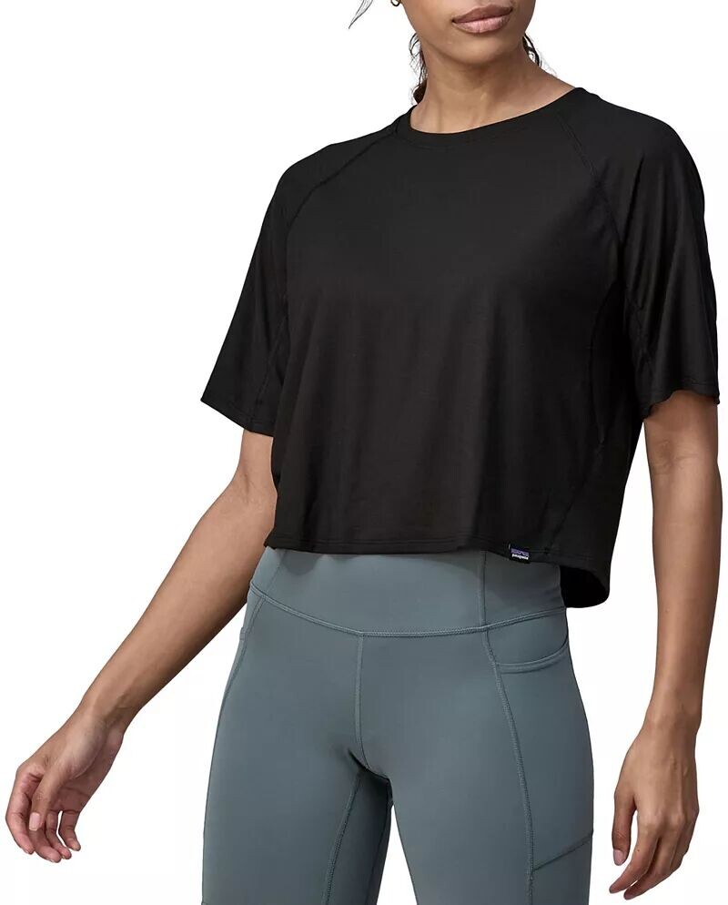 Patagonia Женская рубашка Capilene Cool Trail с короткими рукавами, черный
Patagonia Женская рубашка Capilene Cool Trail с короткими рукавами, черный