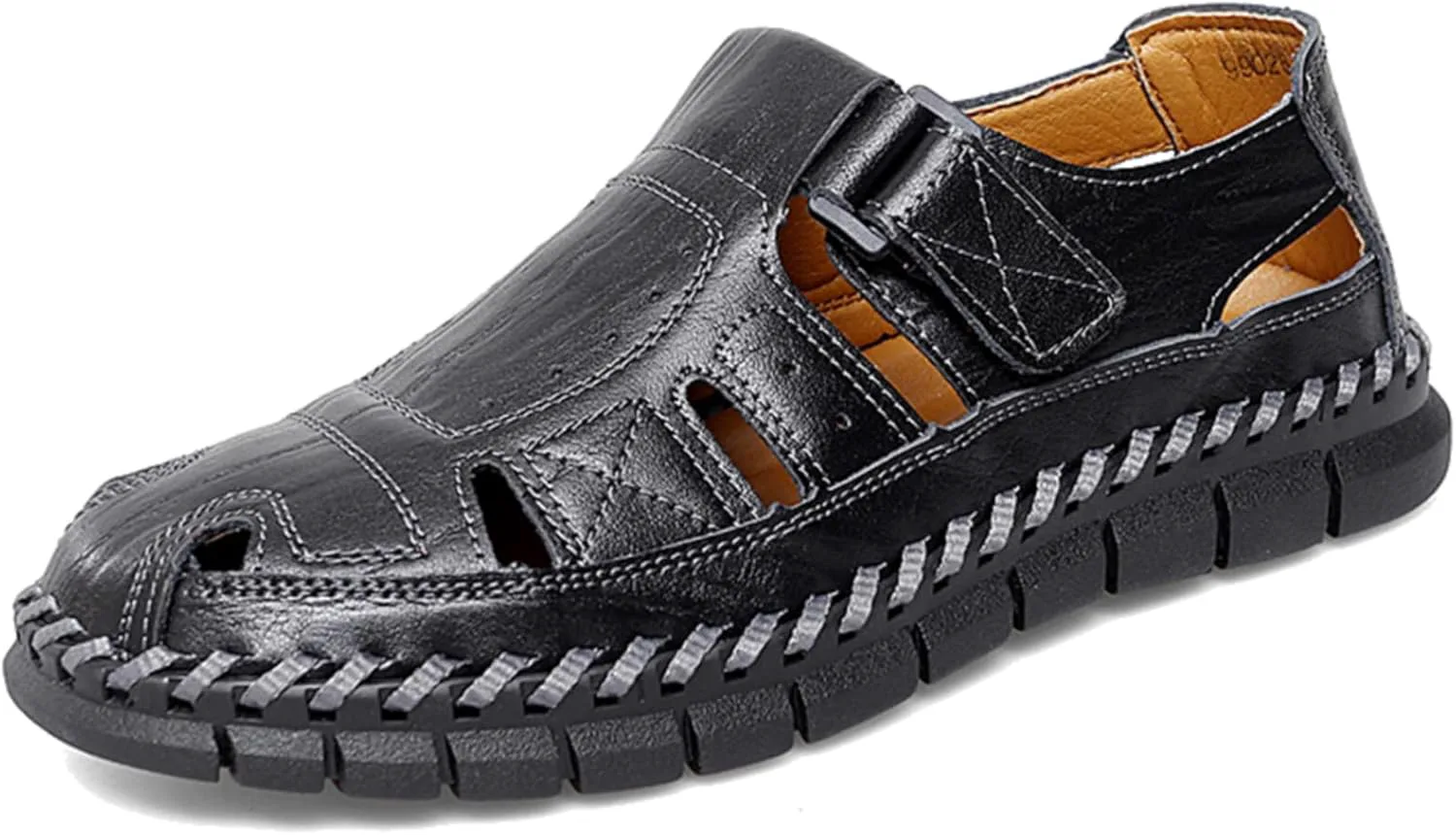 Мужские спортивные сандалии Moodeng, летние кожаные сандалии, удобная обувь без шнурков, уличные лоферы с закрытым носком, сандалии-рыбацкие, черный
Мужские спортивные сандалии Moodeng, летние кожаные сандалии, удобная обувь без шнурков, уличные лоферы с закрытым носком, сандалии-рыбацкие, черный