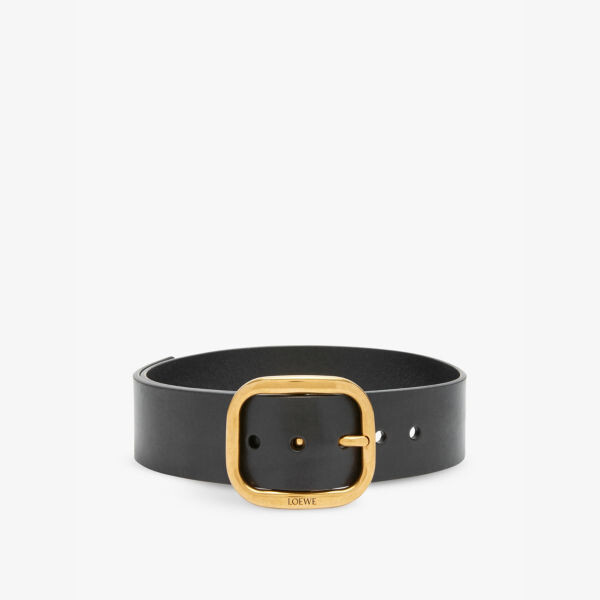 Круглый кожаный ремень Loewe, черный
Круглый кожаный ремень Loewe, черный