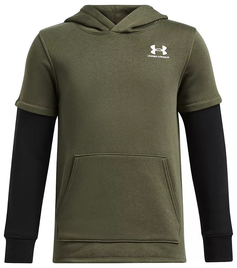 Толстовка из флисового джерси Under Armour для мальчиков Icon, цвет Marine Od Green/Black
Толстовка из флисового джерси Under Armour для мальчиков Icon, цвет Marine Od Green/Black