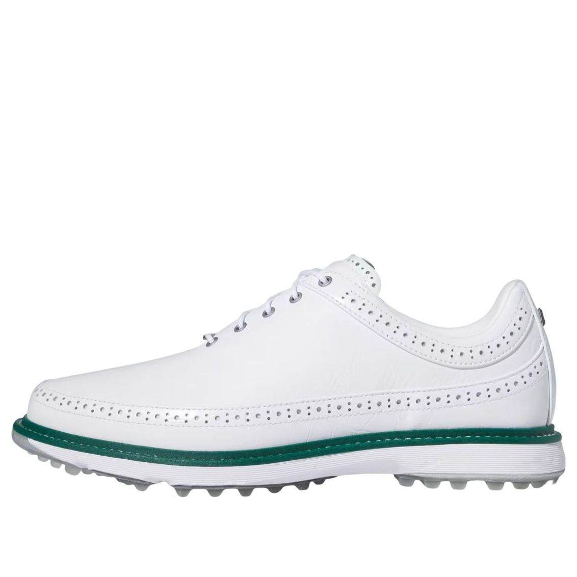 Adidas MC80 Spikeless 'Cloud White Silver Metallic Collegiate Green'
Adidas MC80 Spikeless 'Cloud White Silver Metallic Collegiate Green'