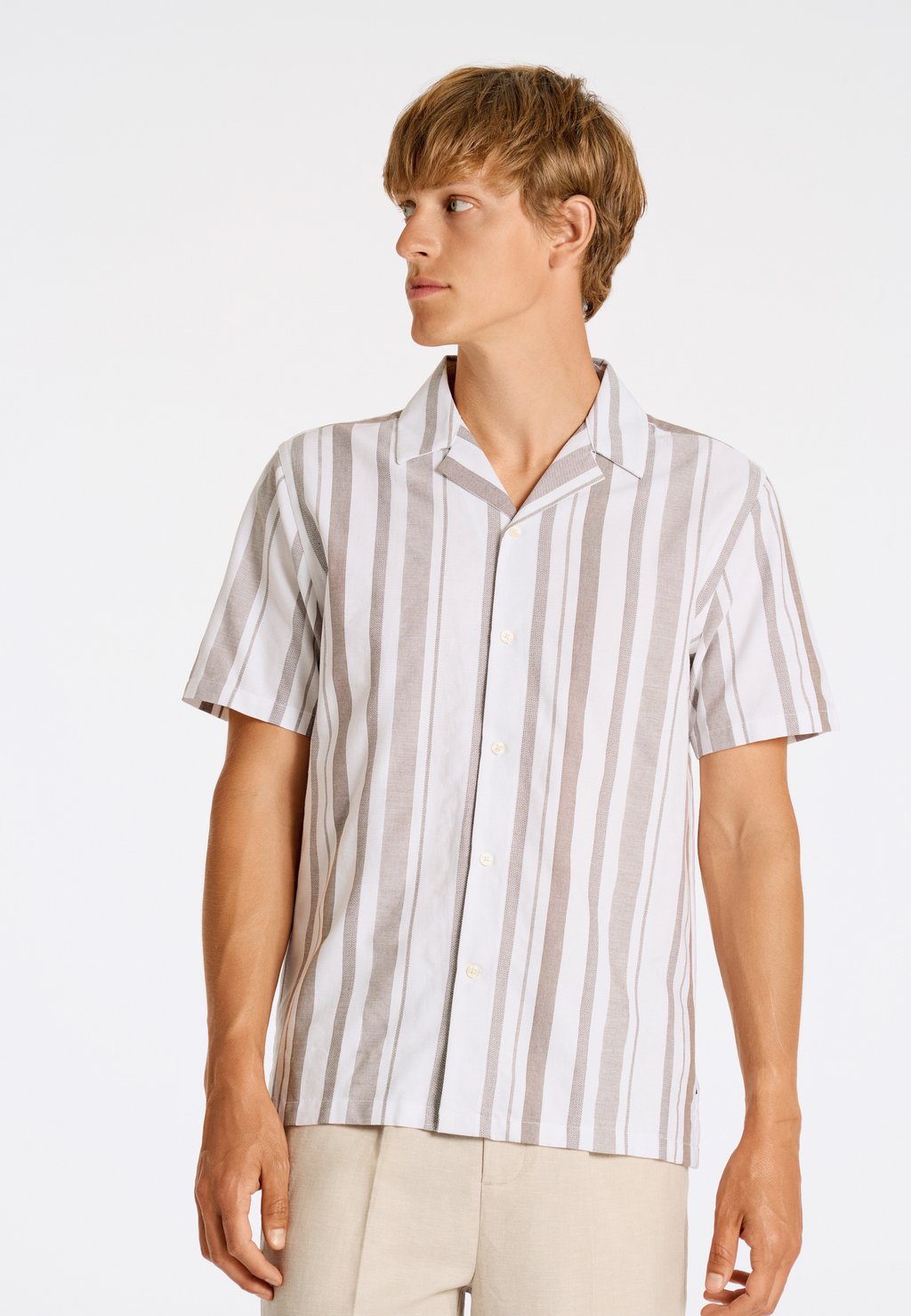 Рубашка STRUCTURE STRIPE RESORT Lindbergh, коричневый
Рубашка STRUCTURE STRIPE RESORT Lindbergh, коричневый