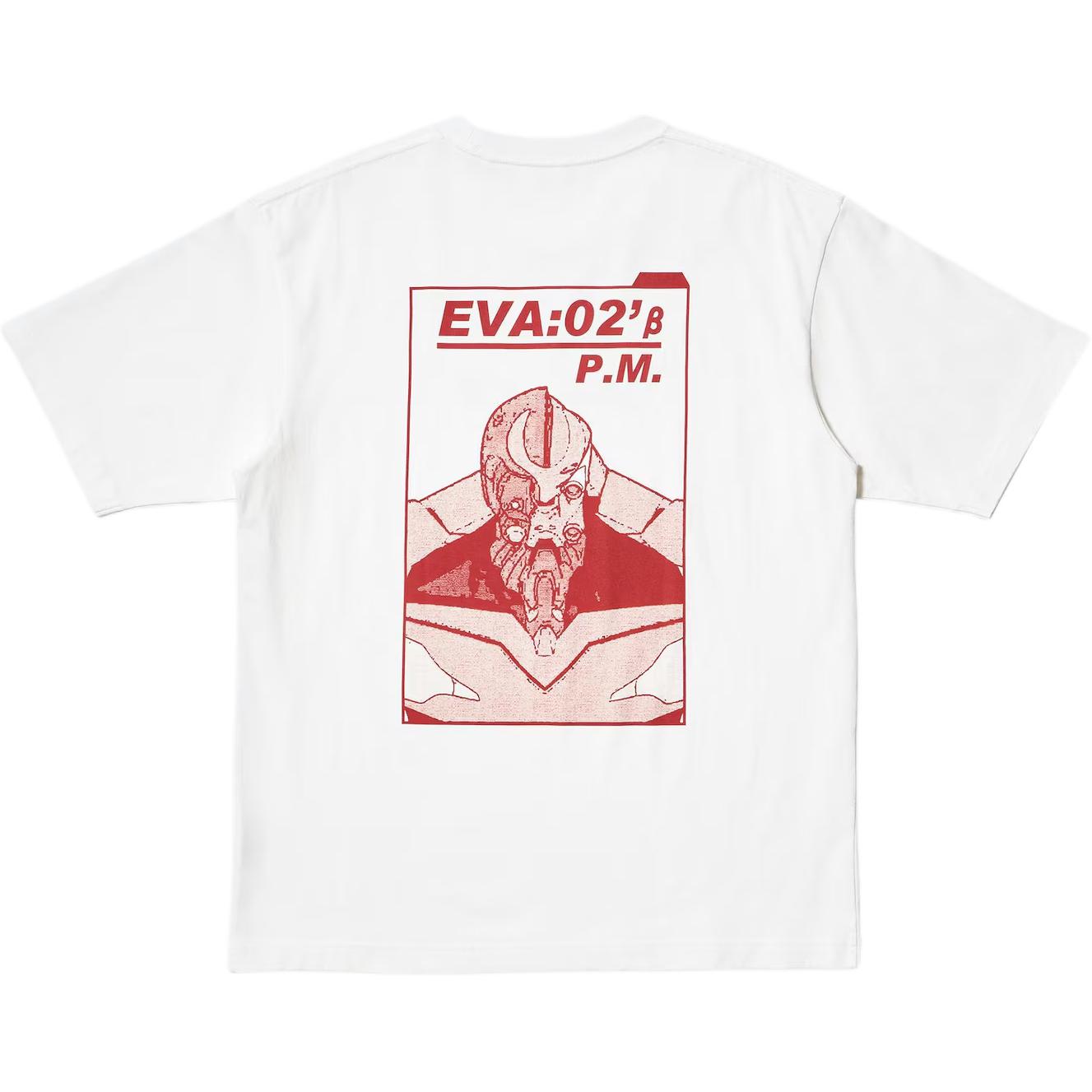 UNIQLO Футболка EVA Neon Genesis Evangelion Collaboration SS25 мужская white
UNIQLO Футболка EVA Neon Genesis Evangelion Collaboration SS25 мужская white