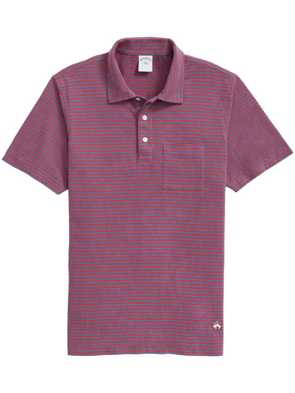 Рубашка поло в полоску Brooks Brothers, синий
Рубашка поло в полоску Brooks Brothers, синий