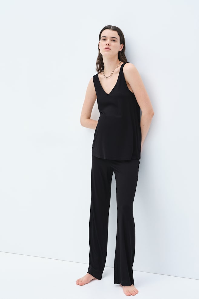 Мама до и после ребристого двухкомпонентного купальника H&M, черный
Мама до и после ребристого двухкомпонентного купальника H&M, черный