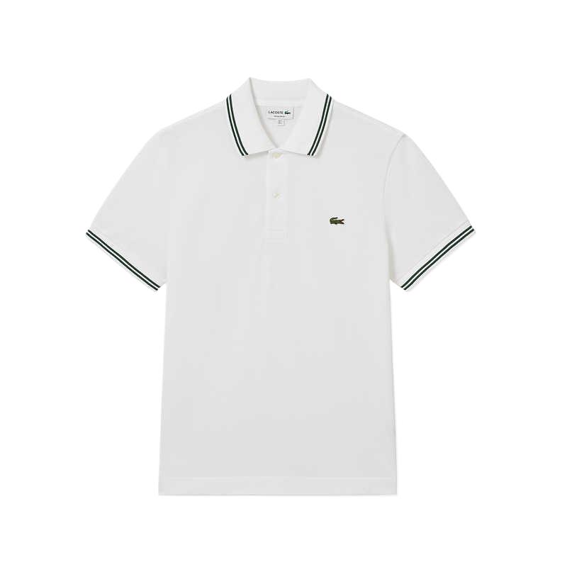 Поло с отделкой LACOSTE, белый
Поло с отделкой LACOSTE, белый