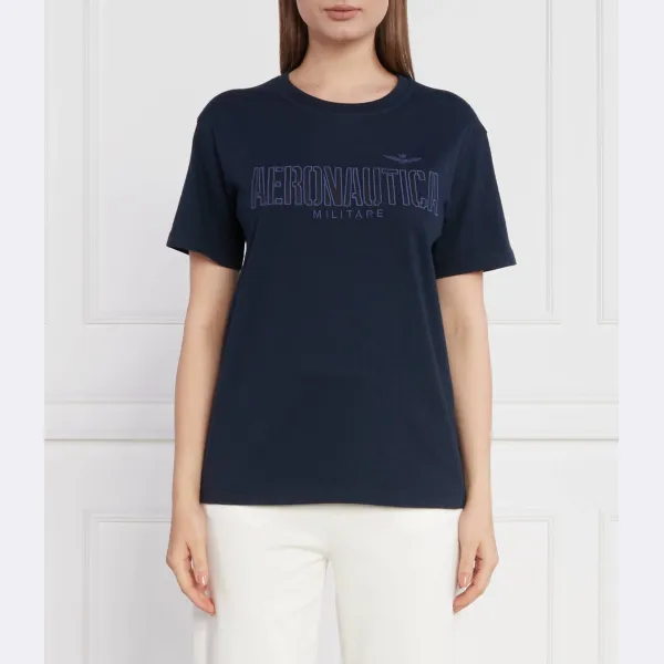 Футболка стандартного кроя Aeronautica Militare, синий
Футболка стандартного кроя Aeronautica Militare, синий