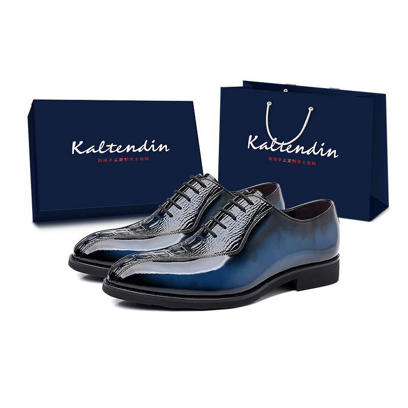 Kaltendin Мужские туфли черно-синие, цвет Blue
Kaltendin Мужские туфли черно-синие, цвет Blue