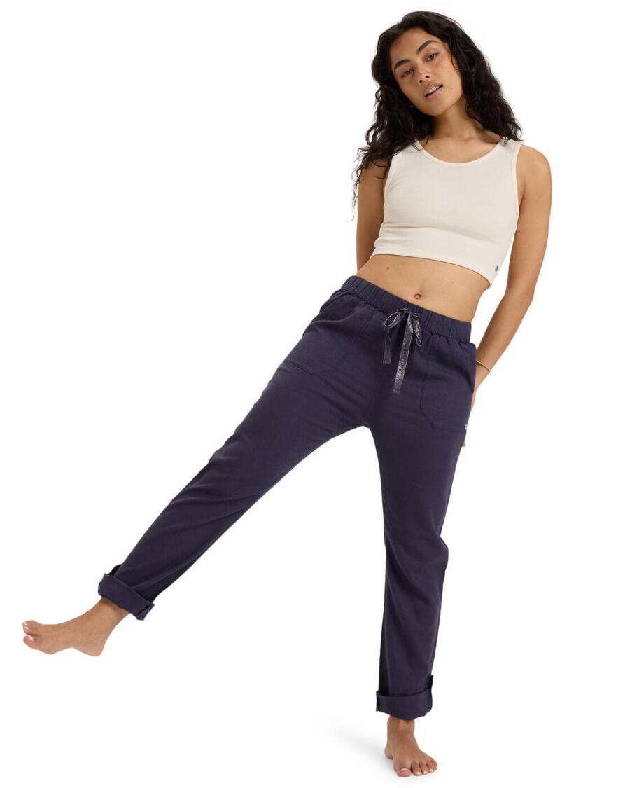 ROXY Брюки-карго ON THE SEASHORE Синие женские
ROXY Брюки-карго ON THE SEASHORE Синие женские