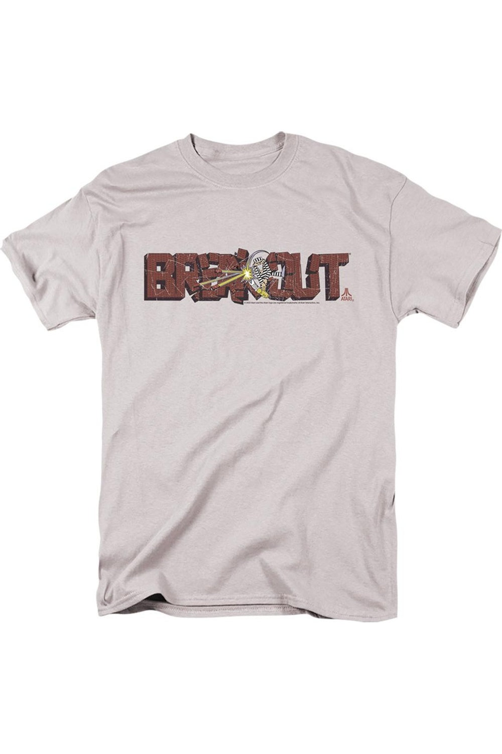 Футболка Atari Breakout с коротким рукавом и эффектом потертости для взрослых Gildan, серебряный
Футболка Atari Breakout с коротким рукавом и эффектом потертости для взрослых Gildan, серебряный