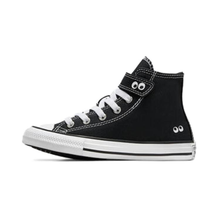 Chuck Taylor All Star EasyOn High PS «Глаза» Converse, черный/белый 
Chuck Taylor All Star EasyOn High PS «Глаза» Converse, черный/белый