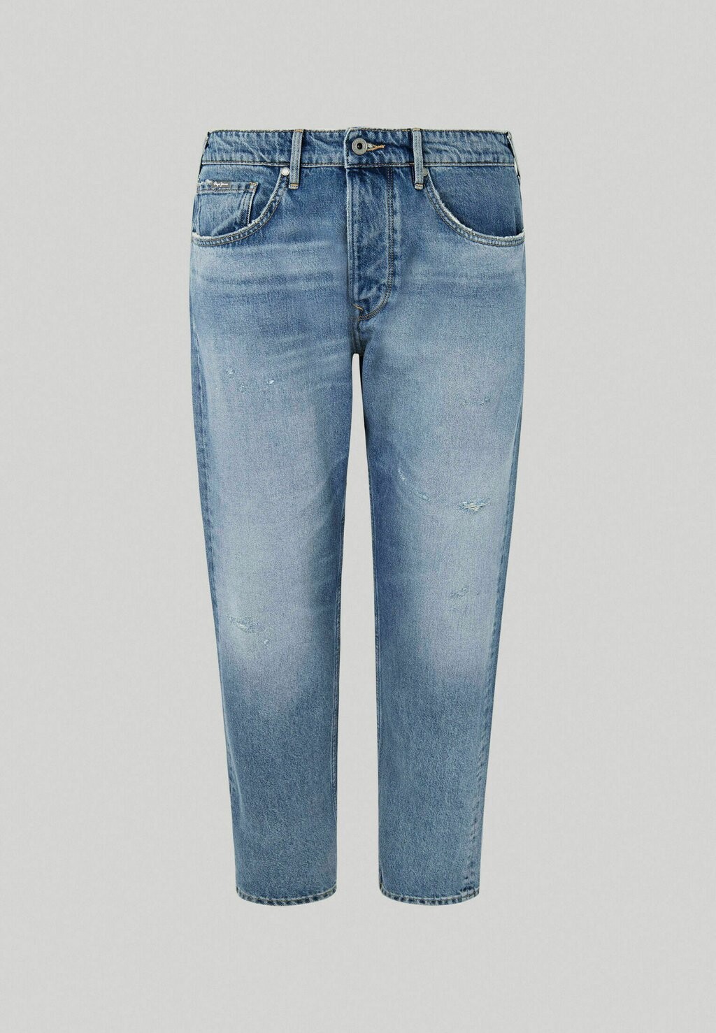 Зауженные джинсы Pepe Jeans, синий деним
Зауженные джинсы Pepe Jeans, синий деним