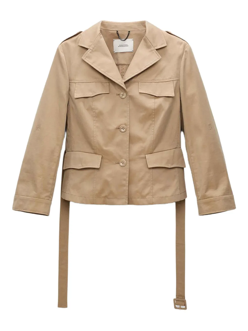 Однобортный пиджак Dorothee Schumacher, нейтральный 
Однобортный пиджак Dorothee Schumacher, нейтральный