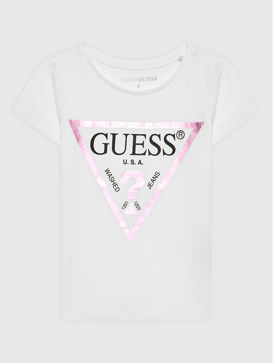 Футболка стандартного кроя Guess, белый
Футболка стандартного кроя Guess, белый
