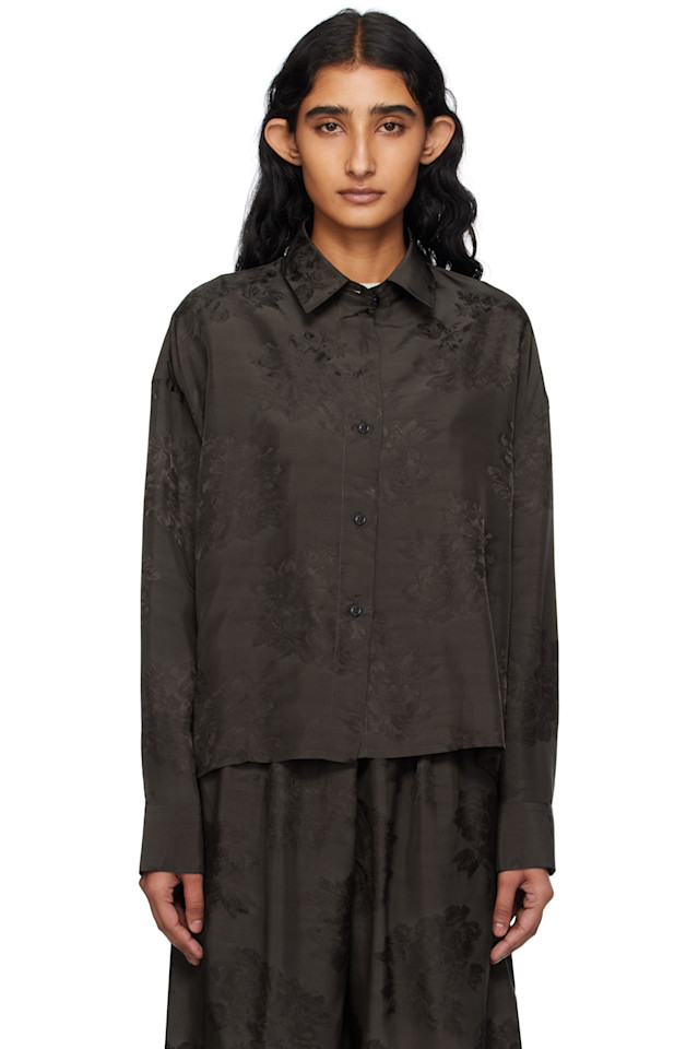 Классическая рубашка жаккард Cordera, коричневый
Классическая рубашка жаккард Cordera, коричневый