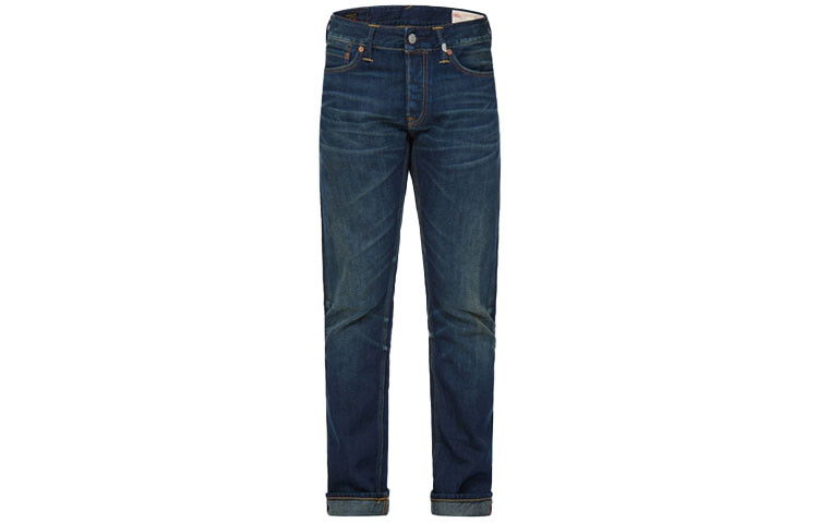 Джинсы мужские деним синие Evisu, синий 
Джинсы мужские деним синие Evisu, синий