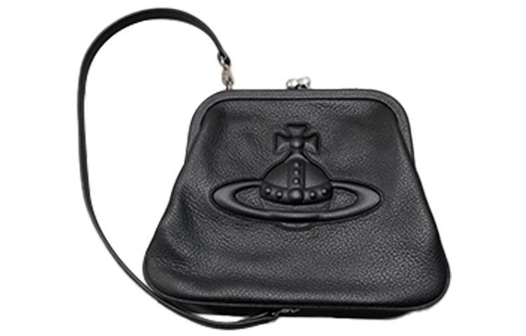 Vivienne Westwood Сумка через плечо из зернистой кожи, женская, черная
Vivienne Westwood Сумка через плечо из зернистой кожи, женская, черная