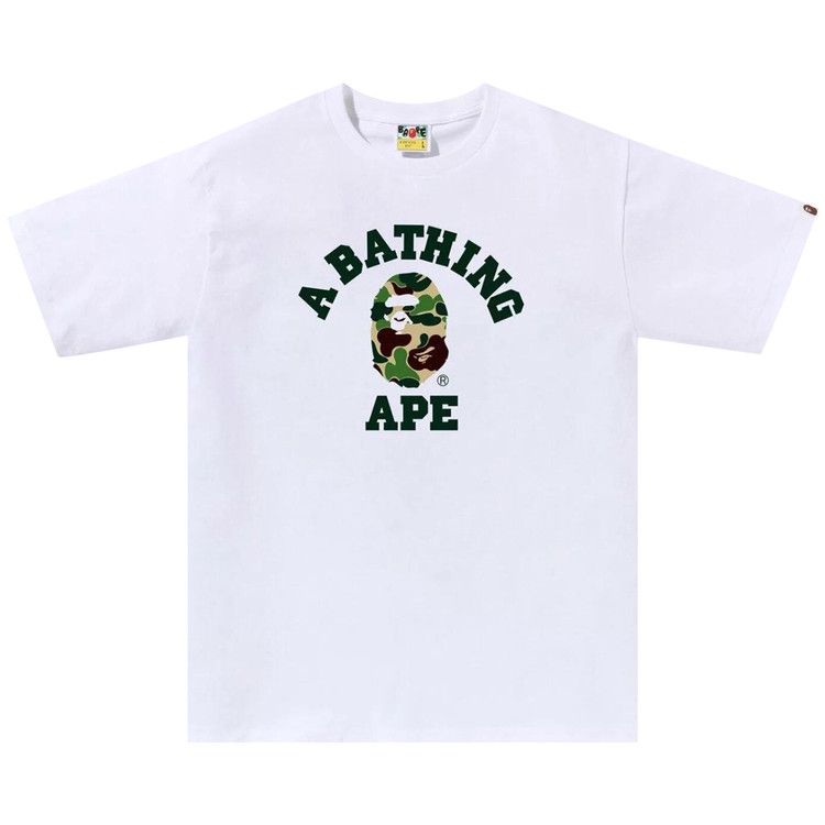Футболка BAPE ABC Camo College Tee, White/Green, Белый, Футболка BAPE ABC Camo College Tee, White/Green
Футболка BAPE ABC Camo College Tee, White/Green, Белый, Футболка BAPE ABC Camo College Tee, White/Green