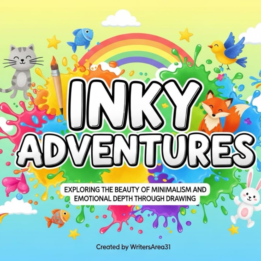 Inky Adventures: Exploring the Beauty of Minimalism and Emotional Depth Through Drawing (Independently published)
Inky Adventures: Exploring the Beauty of Minimalism and Emotional Depth Through Drawing (Independently published)